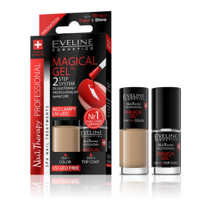 Eveline Nail Therapy Professional 02 Magical Gel 2 Step System 2x5ml