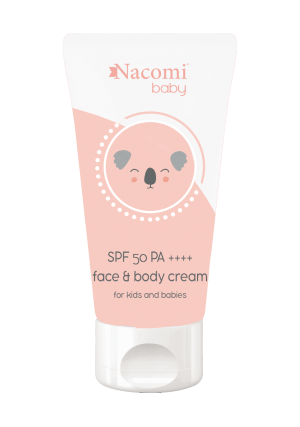 Nacomi baby SPF 50 Face & Body Cream for kids and babies 50ml