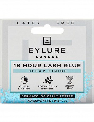Eylure 18 Hour Latex Free Glue False Eyelashes Clear - 0.15oz