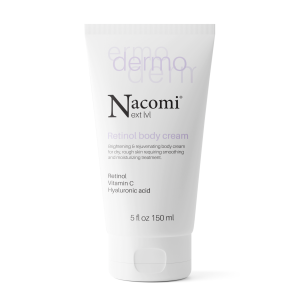 Nacomi Next Level Dermo Brightening & rejuvenating body cream with retinol and vitamin C 150ml