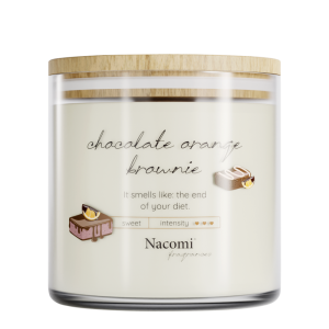 Nacomi Soy Candle - Home Fragrance - Chocolate orange brownie 500gr