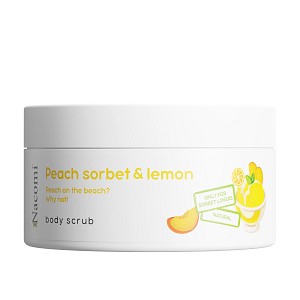 Nacomi Body Scrub Peach Sorbet & lemon 100ml