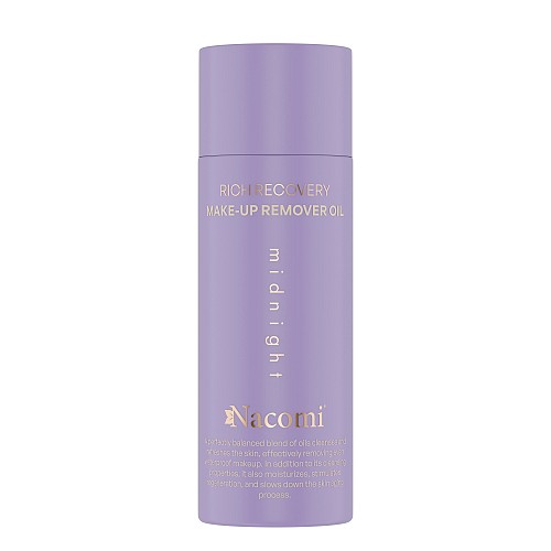 Nacomi Rich recovery Makeup Removing Oil MIDNIGHT 100ml