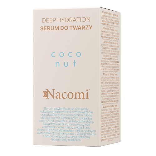 Nacomi Deep hydration Face Serum COCONUT 30ml